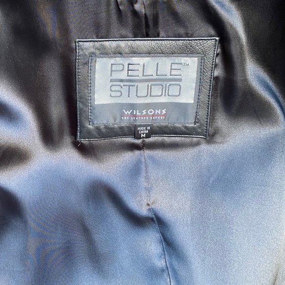 Wilsons Pelle Studio Leather Jacket - Picture 4 of 5